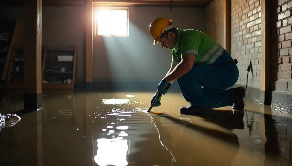 Professional water damage restoration services in Marlow, OK